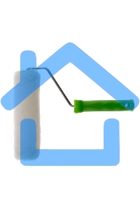 Валик ИСКУССТВЕННЫЙ МЕХ с ручкой, 200 мм,ворс 15 мм, D 48 мм, D руч. - 6 мм, полиэстер Сибртех