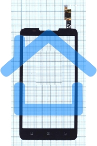 Сенсорное стекло (тачскрин) для Lenovo A656, черное