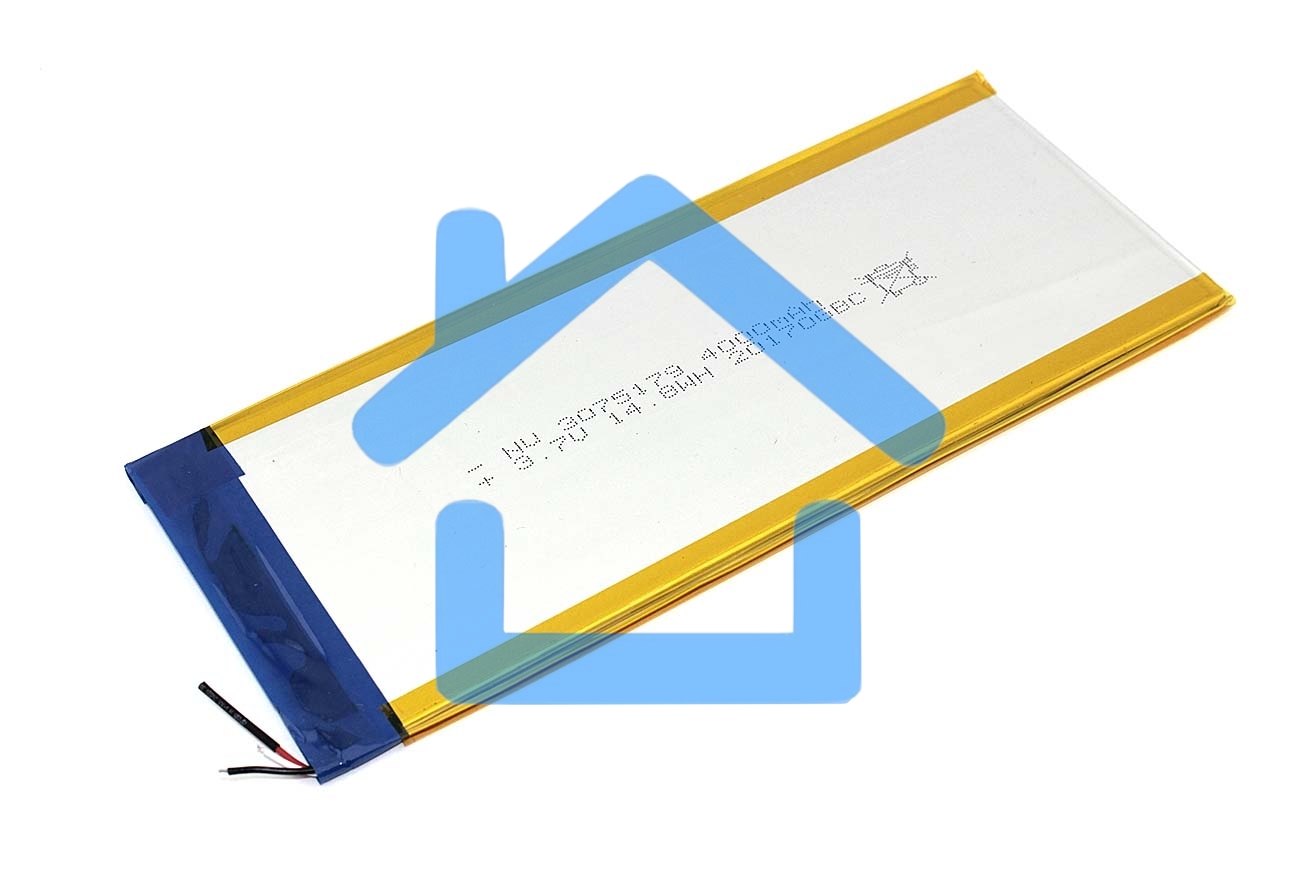Аккумулятор Li-Pol (батарея) 3*75*179мм 3pin 3.7V/4000mAh