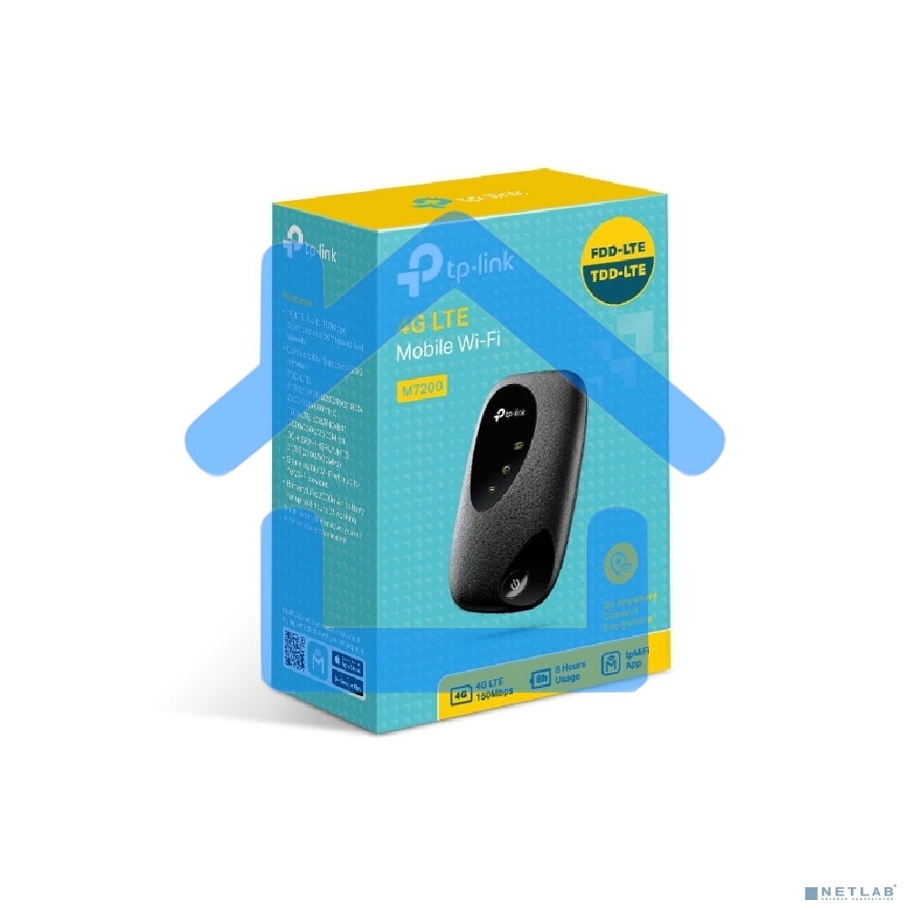 Маршрутизатор TP-LINK M7200 LTE-Advanced Мобильный Wi-Fi роутер