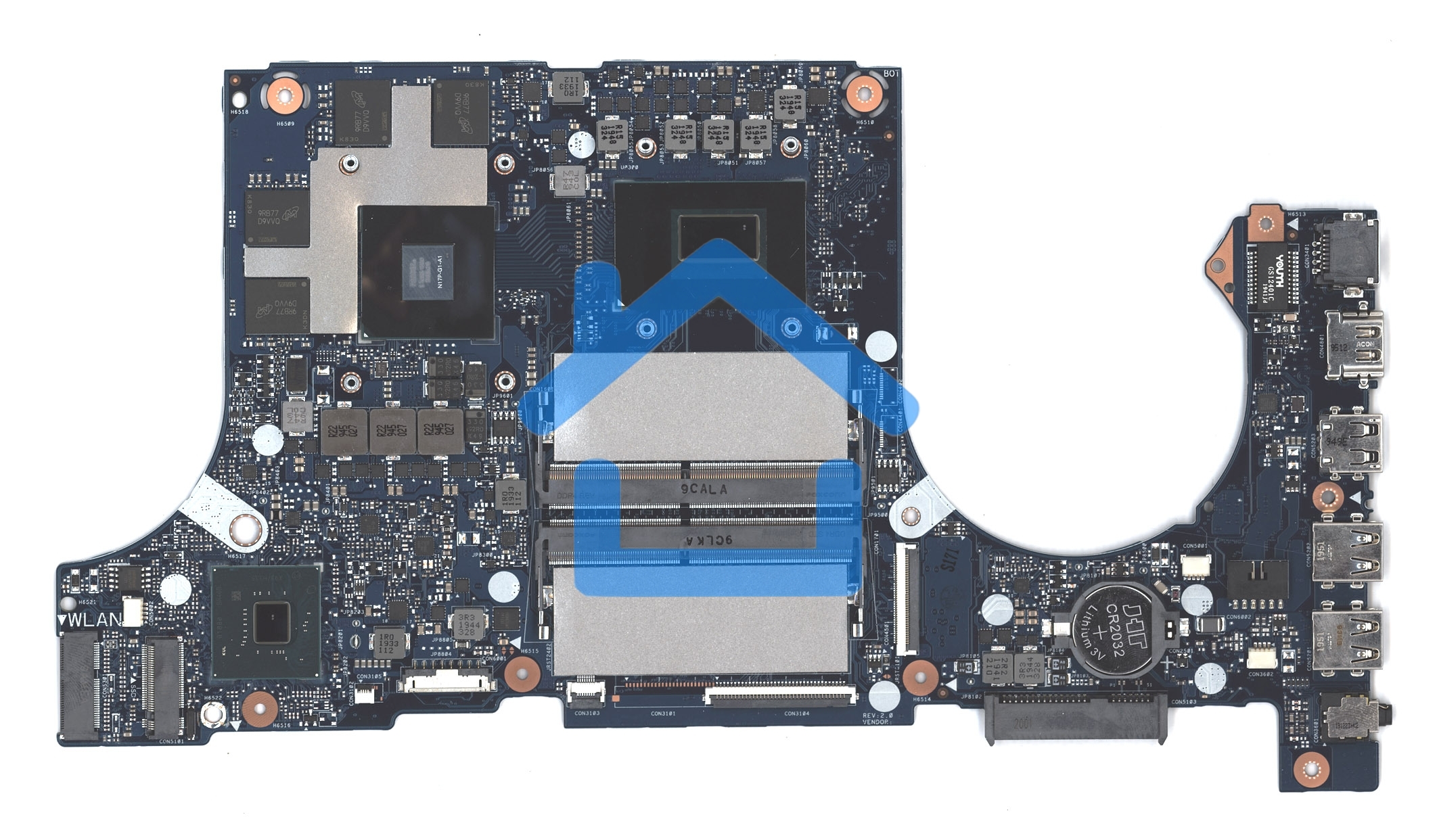Материнская плата для Asus FX505GE I5-8300H