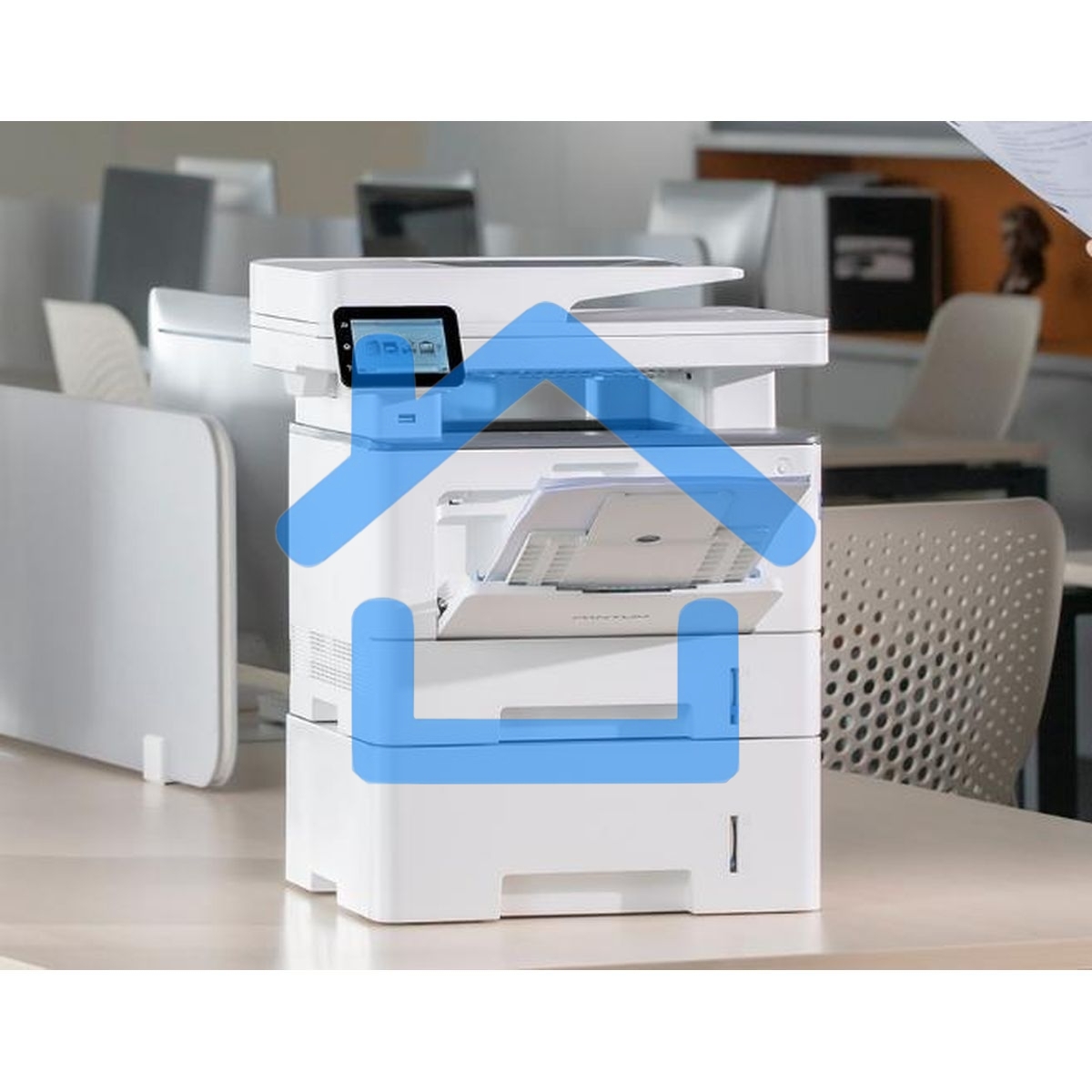 МФУ лазерное Pantum BM5201ADW, A4, ч/б, печ. 42 стр/мин., скан. до 24 стр/мин. (ч/б) 8 стр/мин. цвет, 1200x1200 dpi, Bluetooth, Ethernet, USB, Wi-Fi