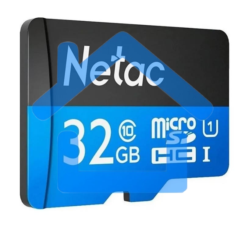 Флеш карта microSDHC 32Gb Netac P500 <NT02P500STN-032G-S> (без SD адаптера) 80MB/s