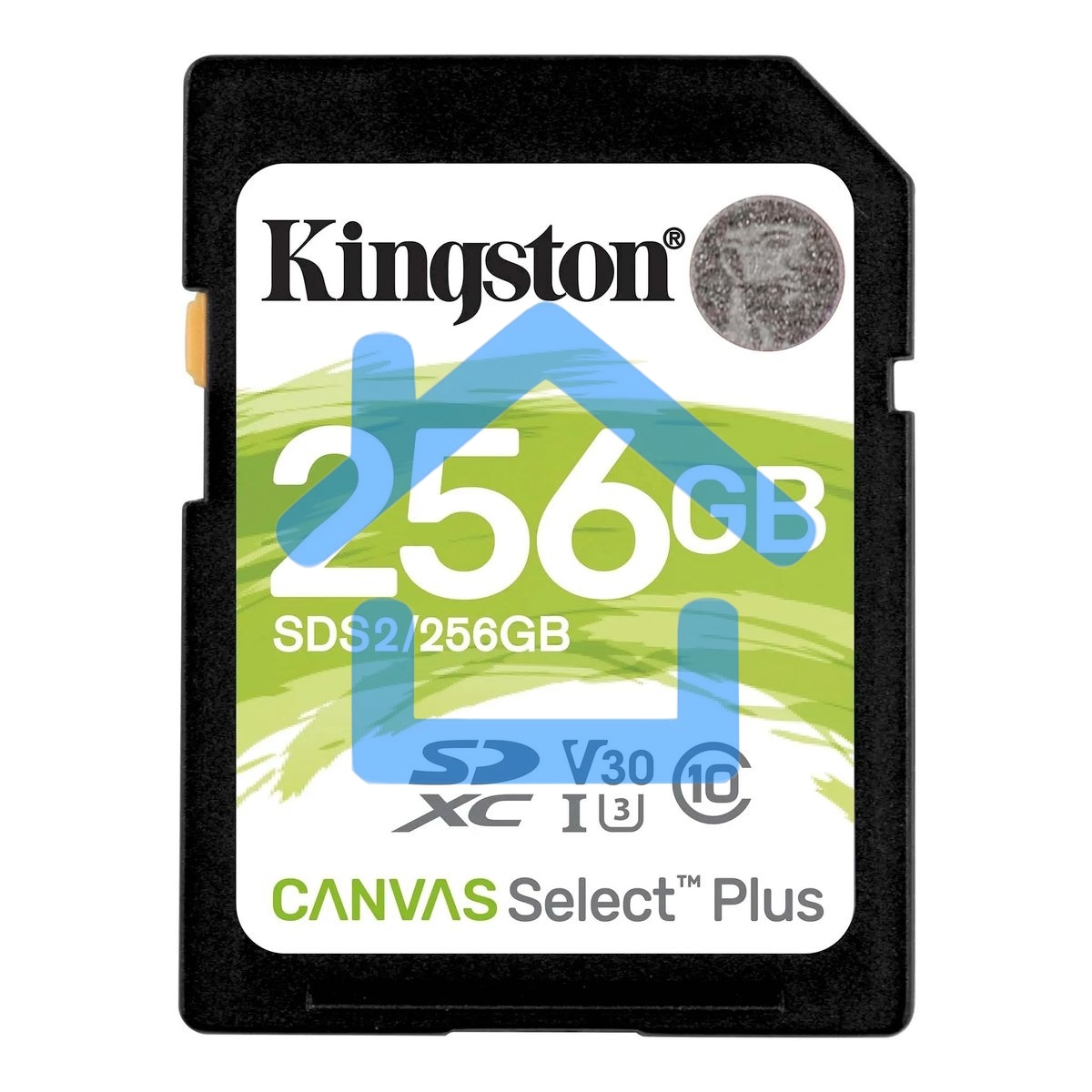 Флеш карта SDXC 256Gb Class10 Kingston <SDS2/256Gb>, Canvas Select 100R CL10 UHS-I