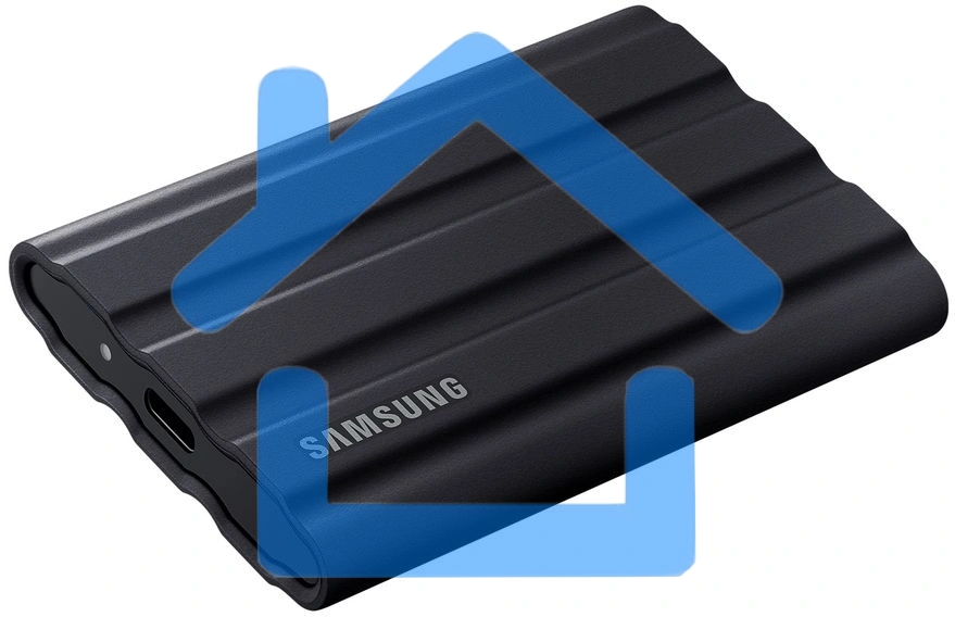 Твердотельный диск 1TB Samsung T7 Shield MU-PE1T0S/WW, V-NAND, USB 3.2 Gen 2 Type-C R/W - 1000/1050 MB/s /EU