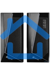 Акустическая система Oklick OK-125 2.0 черный 12Вт