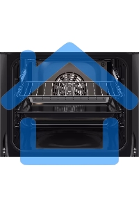 Духовой шкаф электрический Electrolux EOF5F50BX нержавеющая сталь/черный