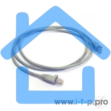 Патч-корд U/UTP кат.6 LSZH 2м PC-LPM-UTP-RJ45-RJ45-C6-2M-LSZH-GY сер. Hyperline 42265
