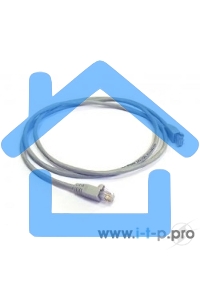 Патч-корд U/UTP кат.6 LSZH 2м PC-LPM-UTP-RJ45-RJ45-C6-2M-LSZH-GY сер. Hyperline 42265