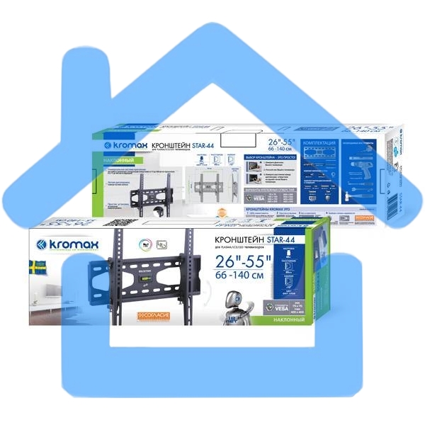 Кронштейн для телевизора Kromax STAR-44 серый 26