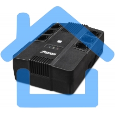 Источник бесперебойного питания Powerman BRICK 600 черный