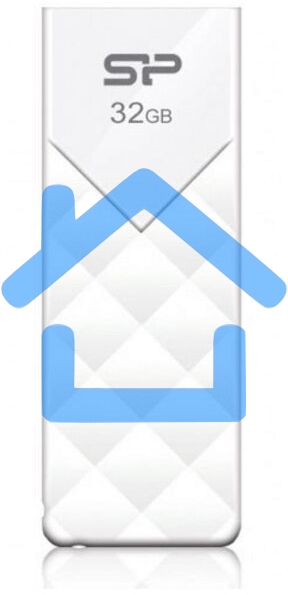 Флешка USB 32 Gb Silicon Power Blaze B03, USB 3.2, белый