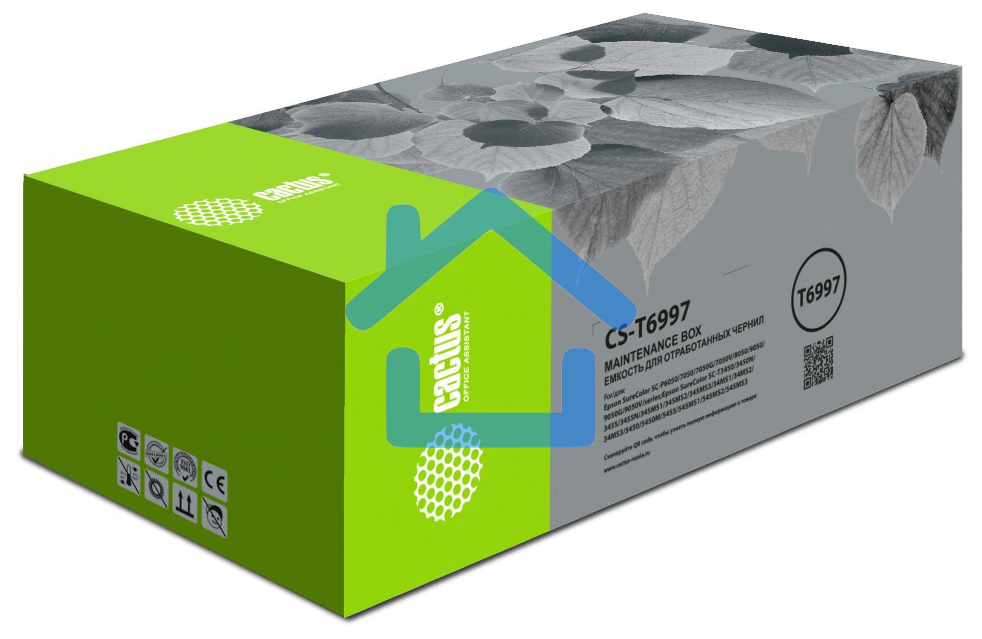 Бункер Cactus CS-T6997 (T6997 емкость для отработанных чернил) для Epson SureColor SC-P6000/7000/8000
