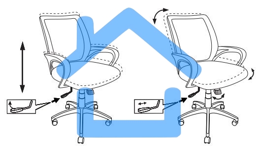 Кресло компьютерное Бюрократ CH-695N/SL/BLACK спинка сетка черный TW-01, сиденье черный TW-11, крестовина хром