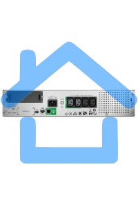 Источник бесперебойного питания APC Smart-UPS SMT750RMI2UC 500Вт 750ВА черный