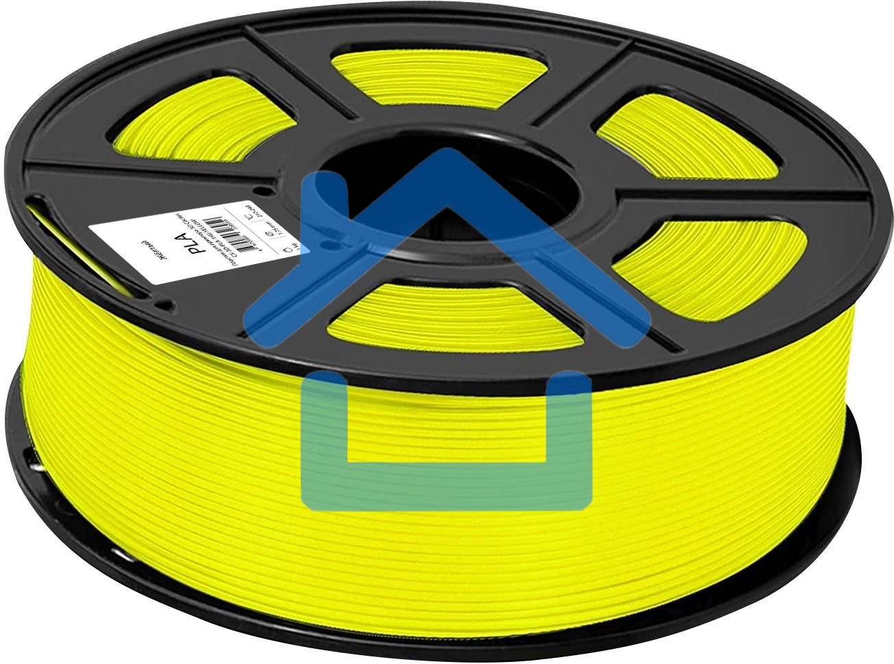 Пластик для принтера 3D Cactus CS-3D-PLA-1KG-YELLOW PLA d1.75мм 1кг 1цв.