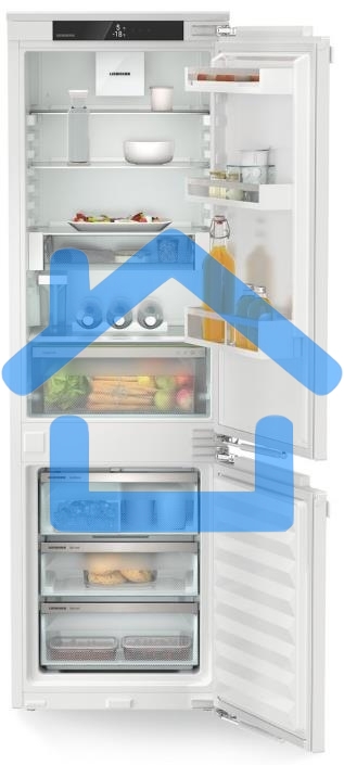 Встраиваемый холодильник Liebherr EIGER ICNd 5133-22 001 белый двухкамерный 190/83л морозилка снизу
