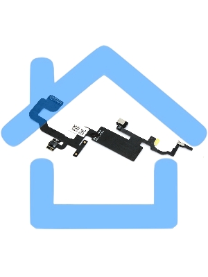 Шлейф в сборе с динамиком микрофоном и сенсором для Apple iPhone 12 Pro Max