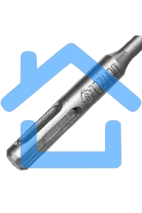 Бур по бетону Denzel цельная крестовая пластина, 8x115 мм, SDS PLUS