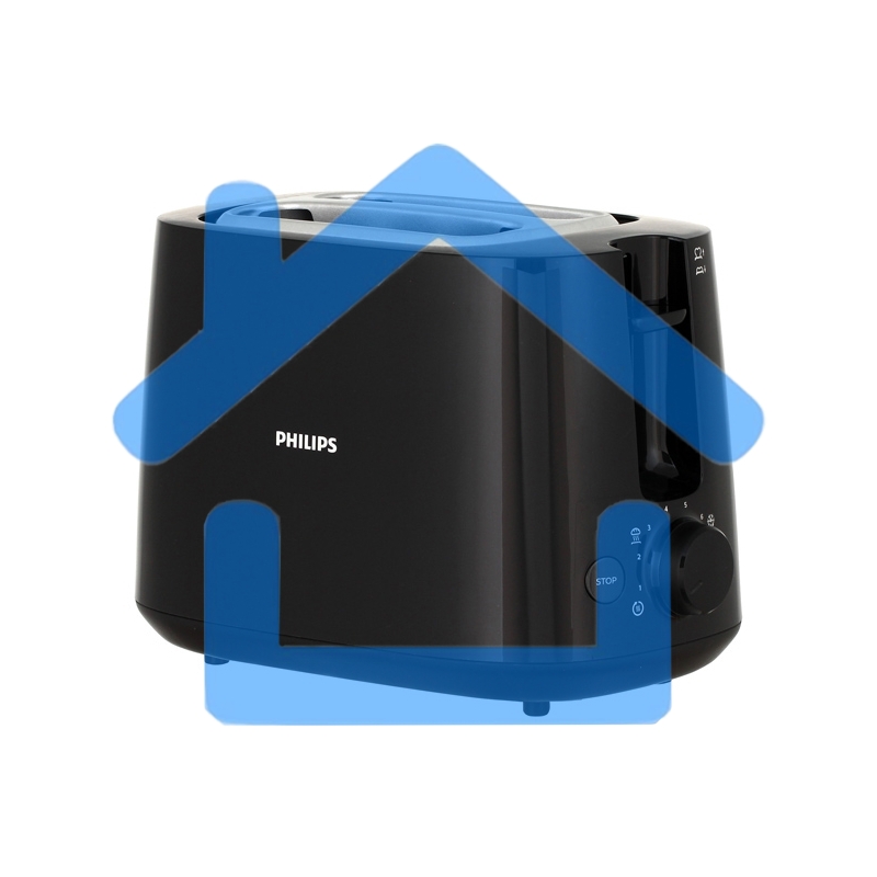 Тостер Philips HD2581/90 черный