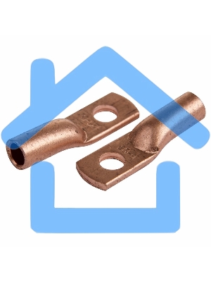 Наконечник ТМ 25–8–8 (16 мм² - Ø 8 мм) (в упак. 5 шт.) Rexant