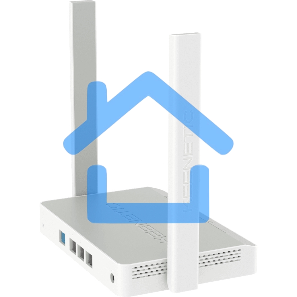 Роутер беспроводной Keenetic Air (KN-1613) с Mesh Wi-Fi 5 AC1200, 4-портовым Smart-коммутатором