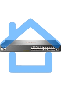 Коммутатор HP Aruba 2930F 24G PoE+ 4SFP Swch