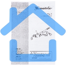 Лебедка рычажная Matrix тяга - 4 т, подъем 1.6 т, двойное храповое колесо