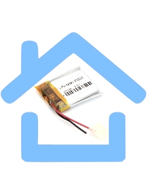 Аккумулятор Li-Pol (батарея) 3*20*20мм 2pin 3.7V/80mAh