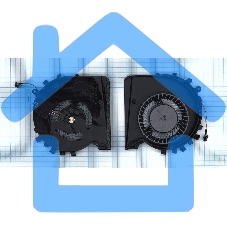 Вентилятор (кулер) для ноутбука HP Pavilion Gaming 15-dk 5V GPU