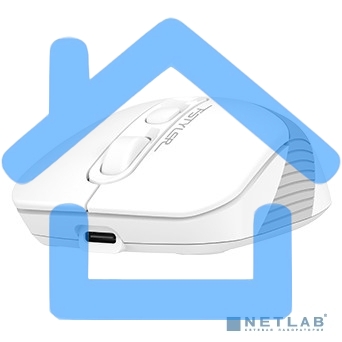 Мышь беспроводная A4Tech Fstyler FB10C белый/серый, 2000 dpi, радиоканал, Bluetooth, USB, кнопки - 4