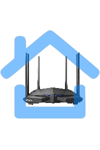 Маршрутизатор/роутер Wi-Fi TENDA 1200MBPS 1000M 3P AC10