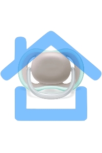 Пустышка Philips Avent ultra air, бежевая без рисунка, 18+ мес., 1 шт.