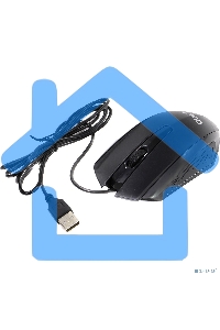 Мышь проводная Dialog Comfort MOС-19U черный, 1200 dpi, USB, кнопки - 3