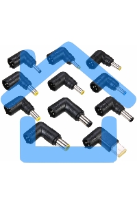 Блок питания Buro BUM-0065A90 автоматический 90W 12V-20V 11-connectors 5A 1xUSB 2.1A от бытовой электросети LСD индикатор
