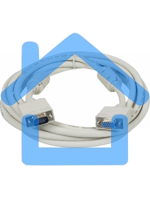 Кабель-удлинитель SVGA Ningbo VGA HD15 (m)/VGA HD15 (f) 3м феррит.кольца