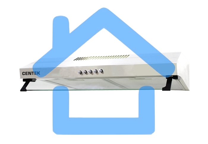 Вытяжка подвесная Centek СТ-1800-50 белый, 50 см, 350 куб. м/ч, 57 дБ