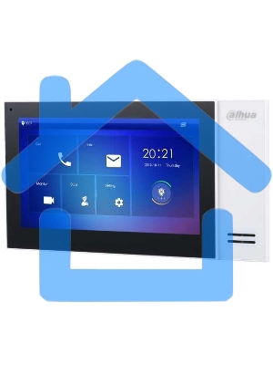 Видеодомофон Dahua DH-VTH2421FW-P белый
