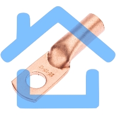 Наконечник медный ТМ 35-10-10 (35мм² - Ø10мм) (в упак. 50 шт.) Rexant