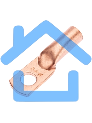 Наконечник медный ТМ 35-10-10 (35мм² - Ø10мм) (в упак. 50 шт.) Rexant