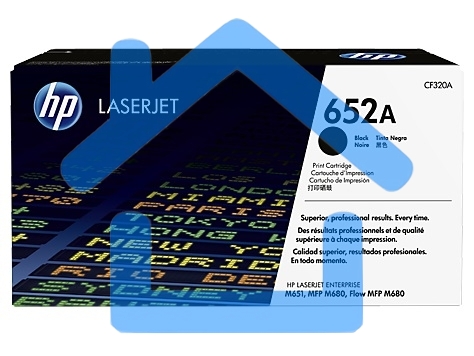 Тонер Картридж HP 652A CF320A черный для HP CLJ M651dn (11000стр.)