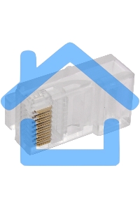 Разъем RJ-45 UTP для кабеля кат.5Е, 8P8C Разъем RJ-45 UTP для кабеля кат.5Е, 8P8C