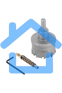 Коронка по металлу Denzel твердосплавная, 51 мм