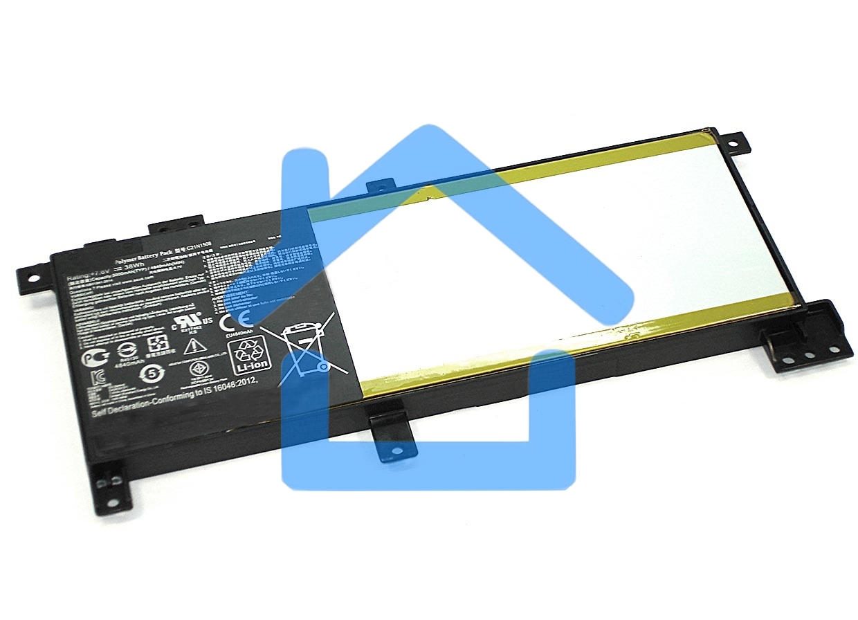 Аккумуляторная батарея для ноутбука Asus X4567.6V 3800mAh Orig