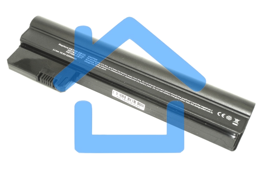 Аккумуляторная батарея для ноутбука HP Compaq Mini 110-3000 (HSTNN-CB1U) 5200mAh OEM черный