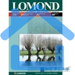 Фотобумага Lomond 0102021 A4/210г/м2/50л./белый глянцевое/матовое для струйной печати
