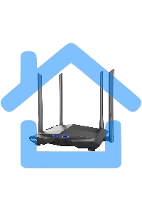 Маршрутизатор/роутер Wi-Fi TENDA 1200MBPS 1000M 3P AC10