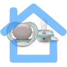 Пустышка Philips Avent ultra air, бежевая без рисунка, 18+ мес., 1 шт.