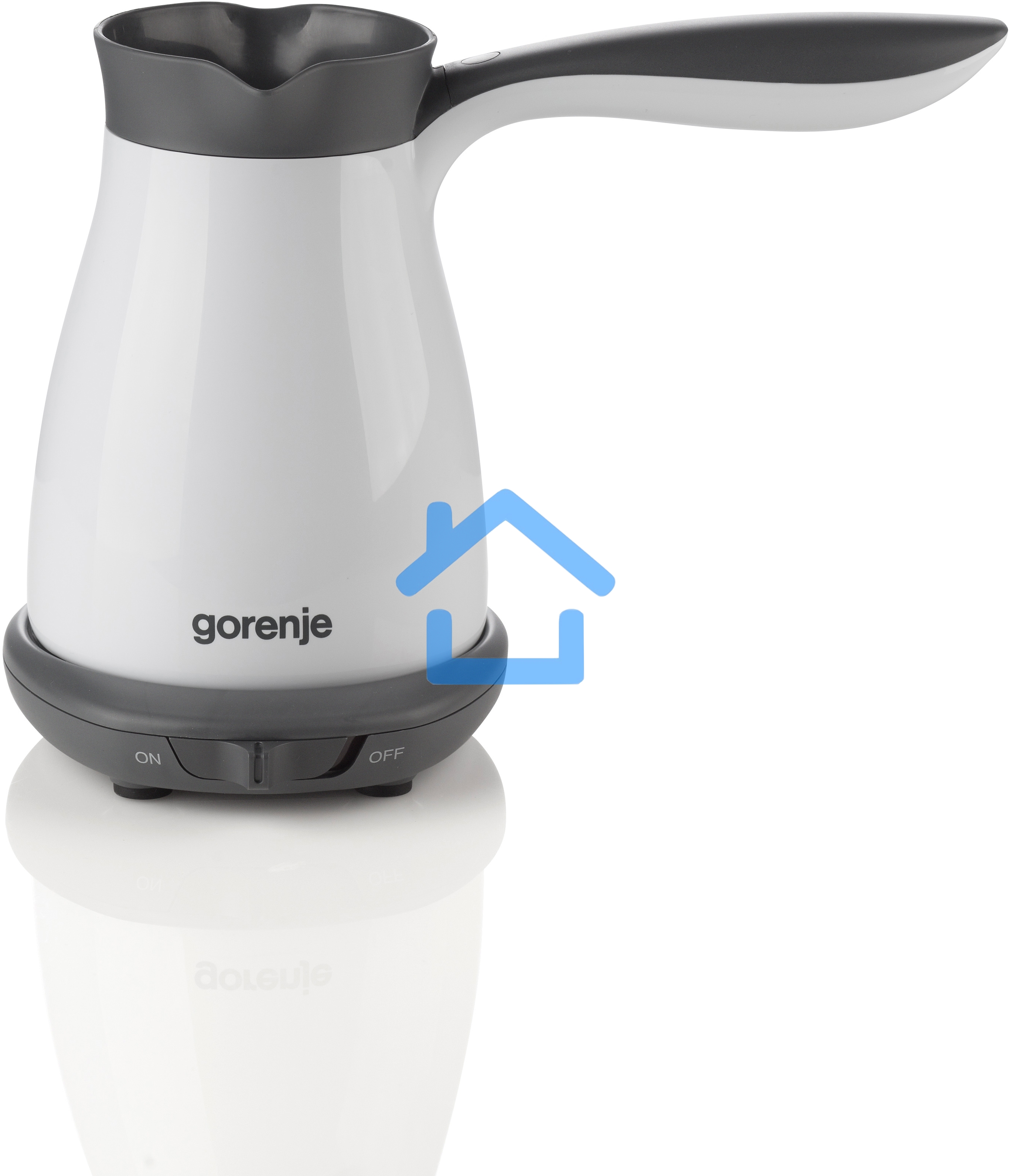 Электрическая турка Gorenje TCM330W белый, исп. кофе - молотый, 0.33 л, 550 Вт.
