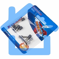 Наконечник штыревой втулочный Rexant изолированный, F-9 мм, 4 мм², НШВи 4.0-9 / Е 4,0-9 / Е4009, серый, в упак. 10 шт.